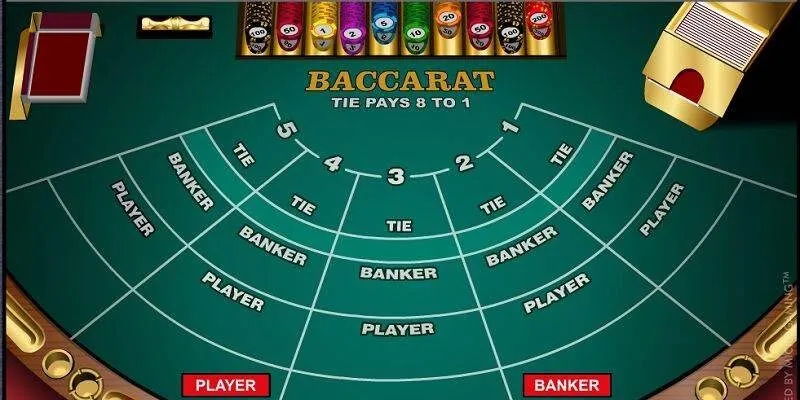 Hướng dẫn cách chơi 1 ván bài Baccarat Go88 cơ bản